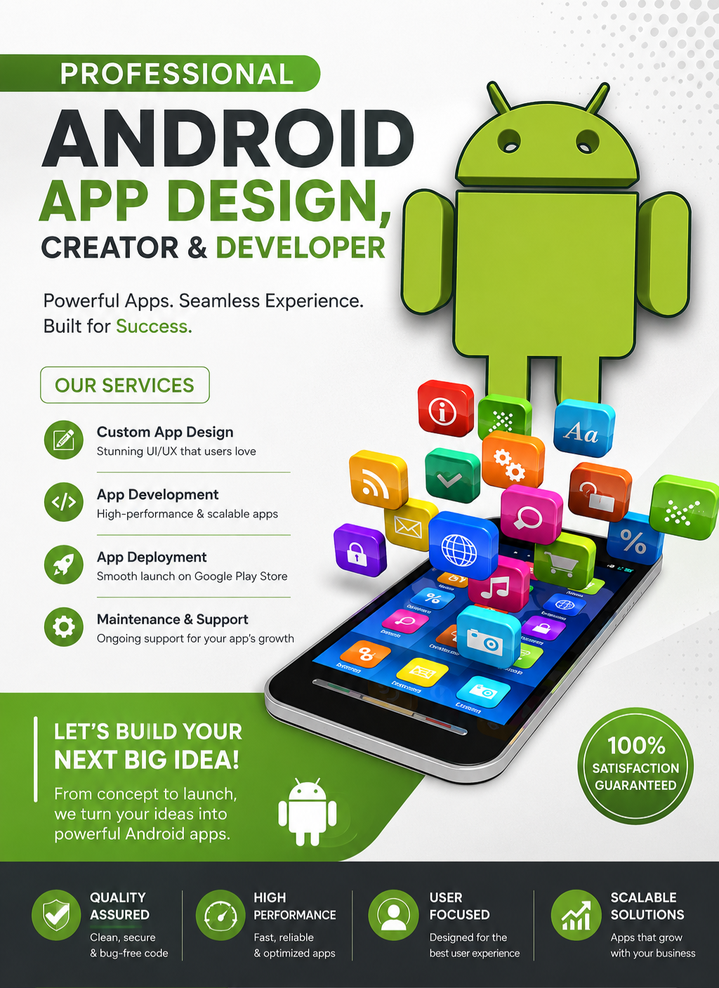 Business Android Apps – Delivered Within 24 Hours