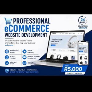 Professional eCommerce Website Development(Online store)