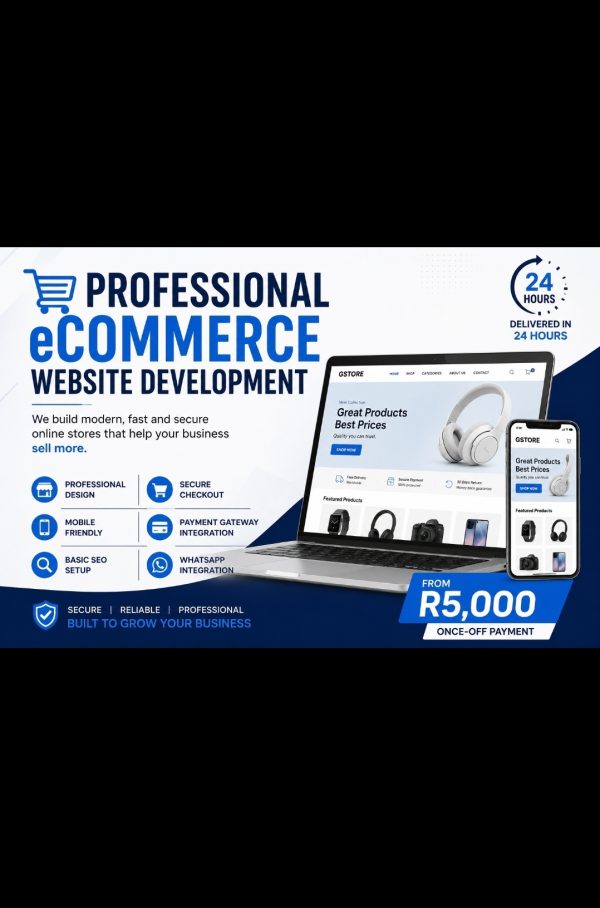 Professional eCommerce Website Development(Online store)